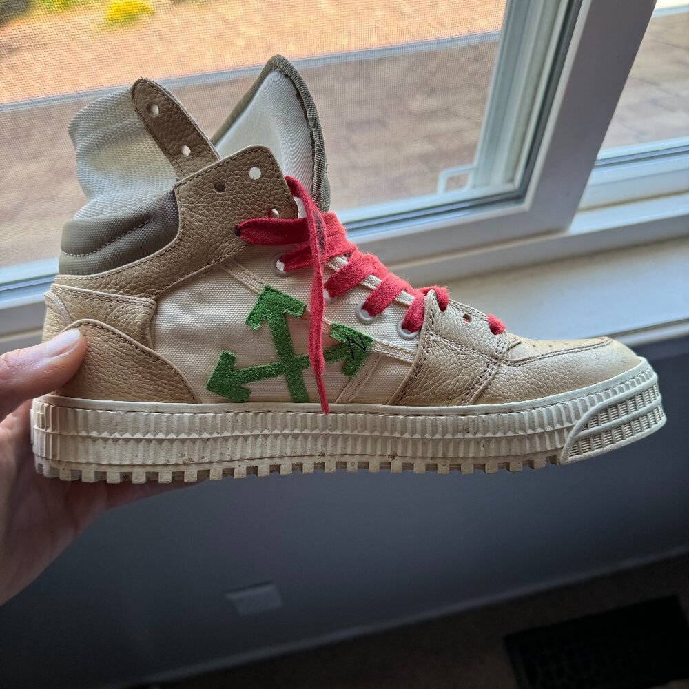 Mens OFF-WHITE off-court 3.0 high top sneaker size 9